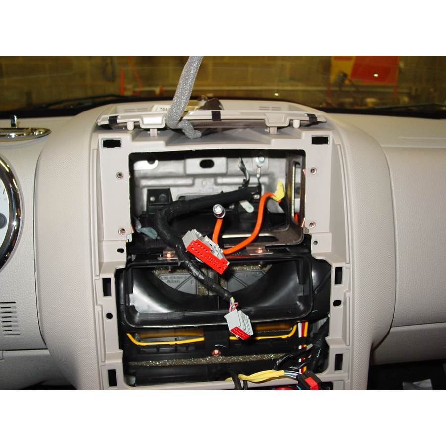 2007 Ford Explorer Factory radio removed