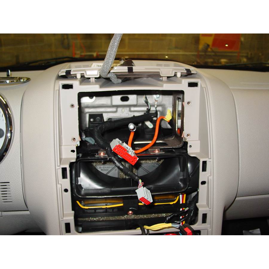 2008 Ford Explorer Factory radio removed