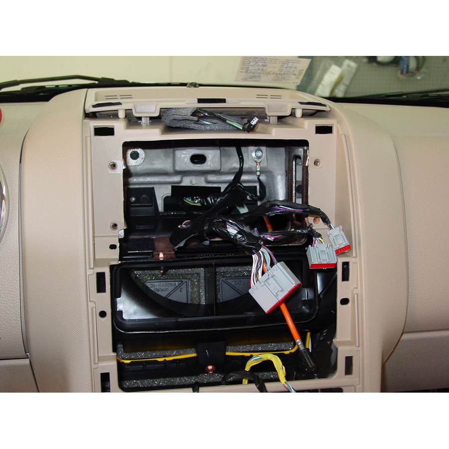 2007 Ford Explorer Sport Trac Factory radio removed