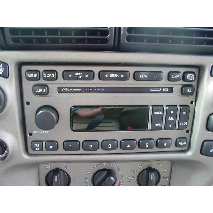 2001 Ford Explorer Sport Factory Radio