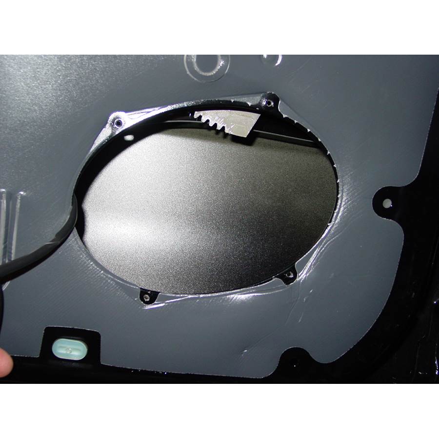 2004 Ford Explorer Sport Trac Rear door speaker removed