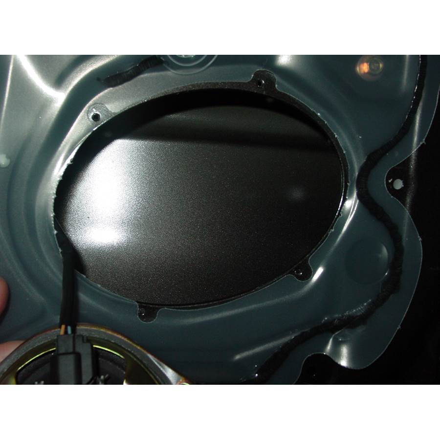 2004 Ford Explorer Sport Trac Rear door speaker removed