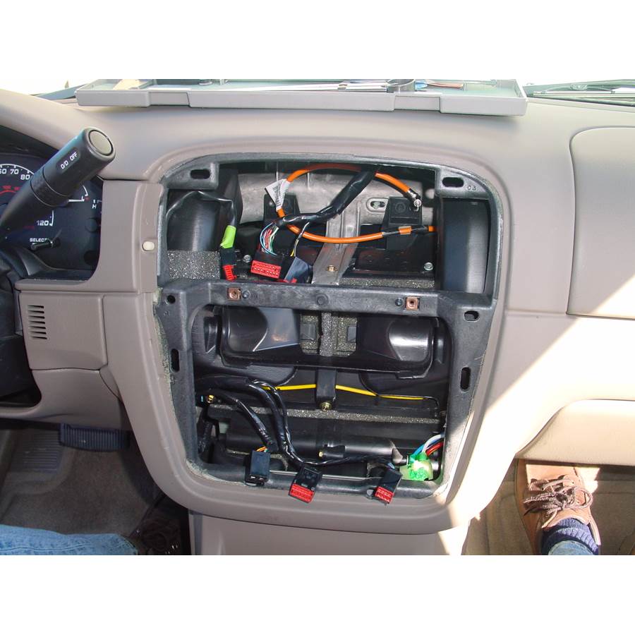 2002 Ford Explorer Sport Factory radio removed