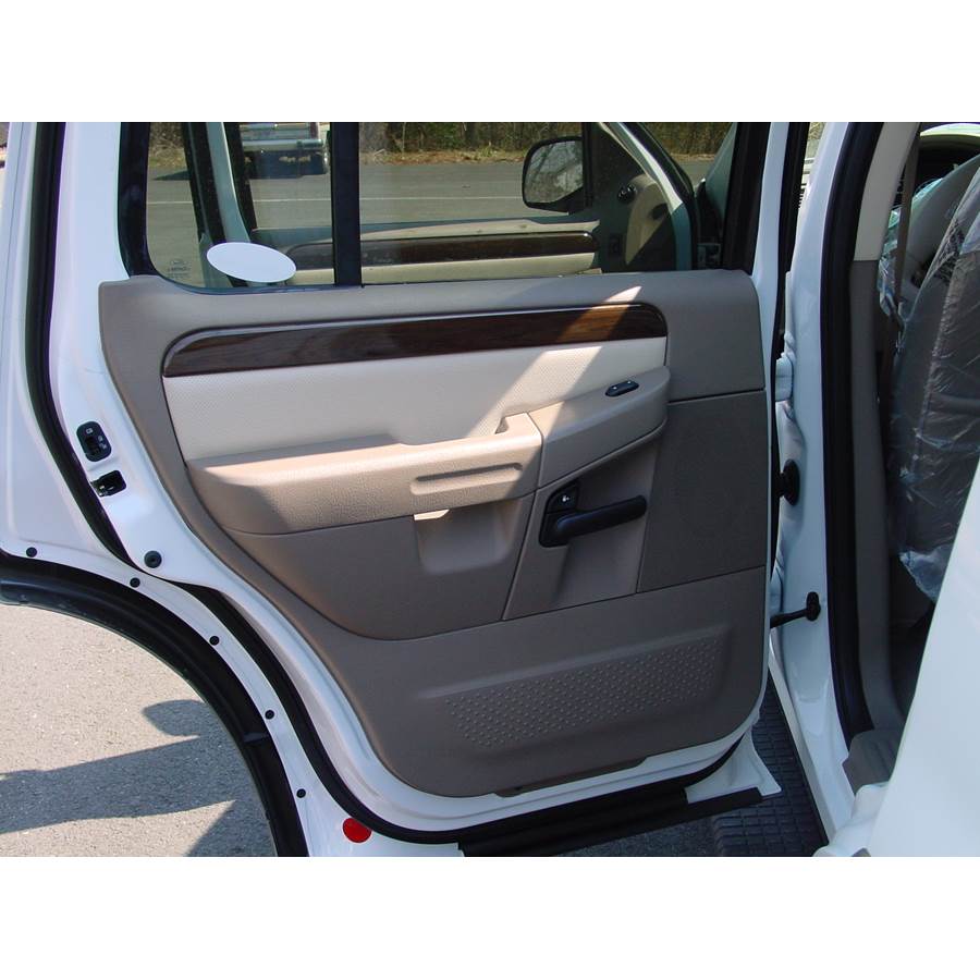 2004 Ford Explorer Rear door speaker location