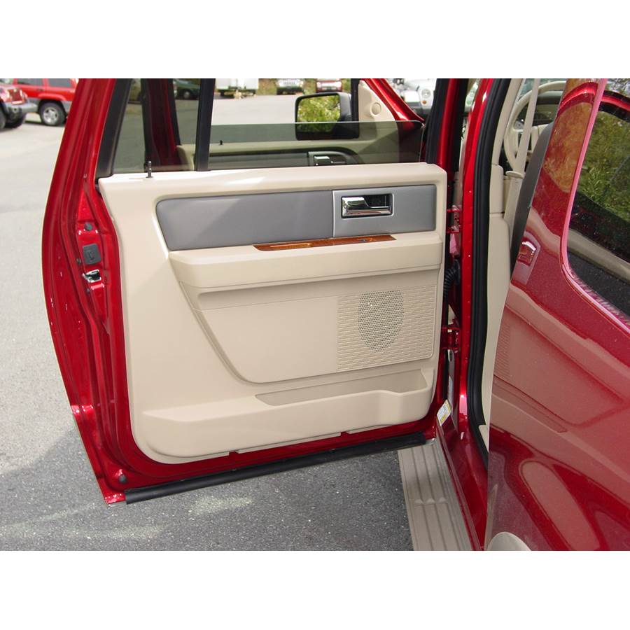 2009 Ford Expedition Rear door speaker location