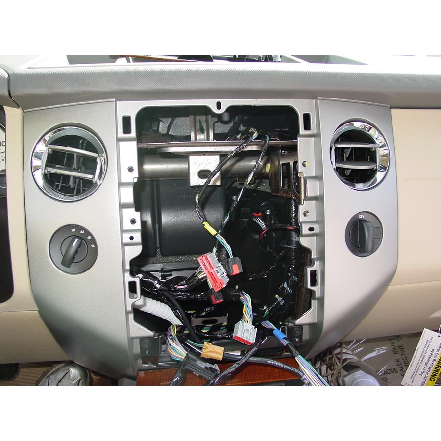 2014 Ford Expedition Factory radio removed