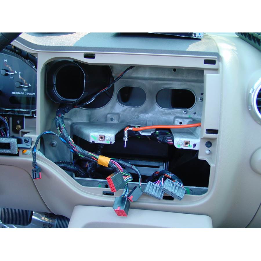 2003 Ford Expedition Factory radio removed
