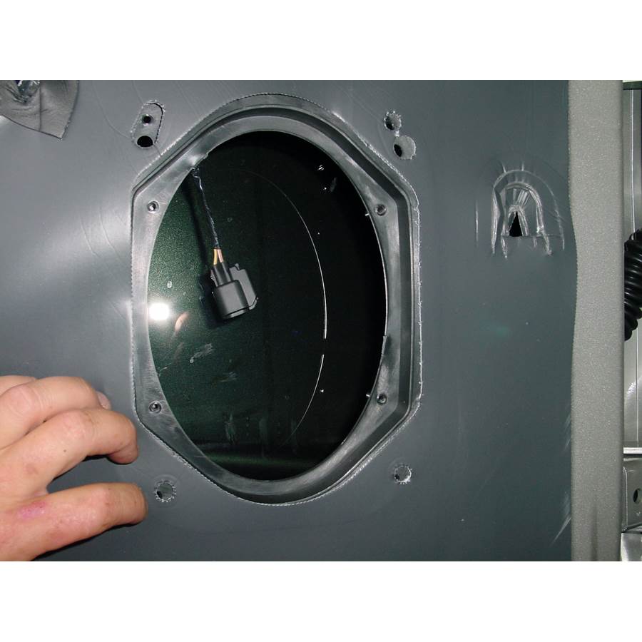 2003 Ford Expedition Rear door speaker removed