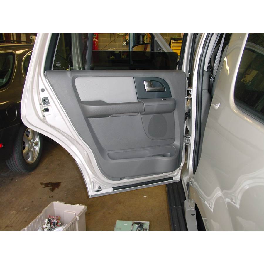 2006 Ford Expedition Rear door speaker location