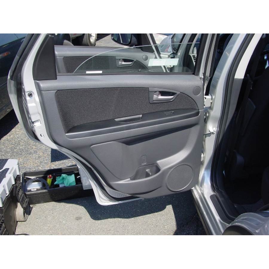 2012 Suzuki SX4 Rear door speaker location