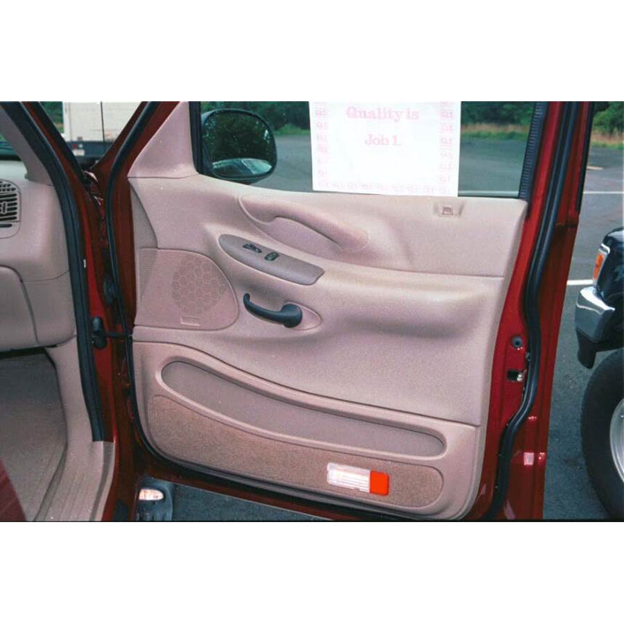 1998 Ford Expedition Front door speaker location