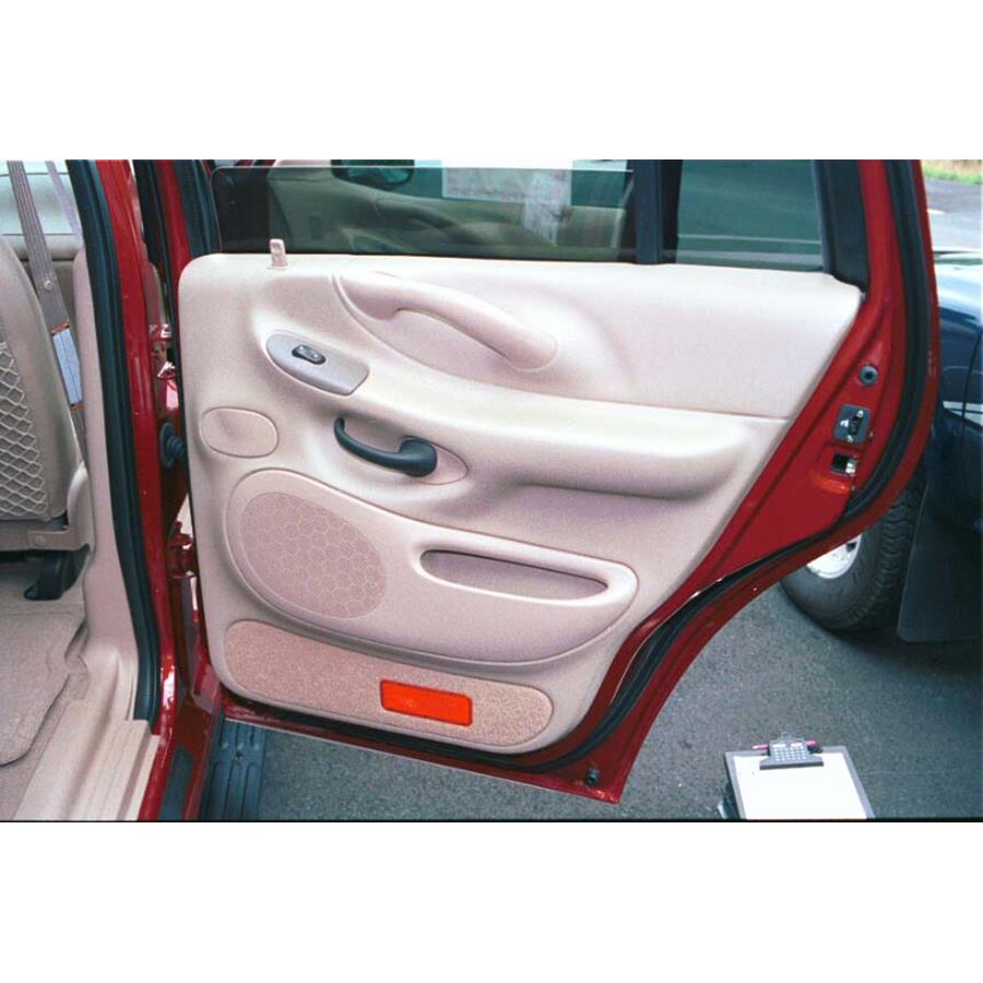 2002 Ford Expedition Rear door speaker location
