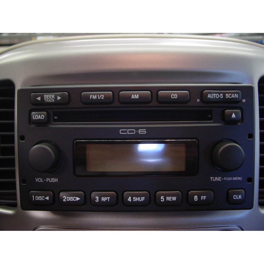 2005 Ford Escape Other factory radio option