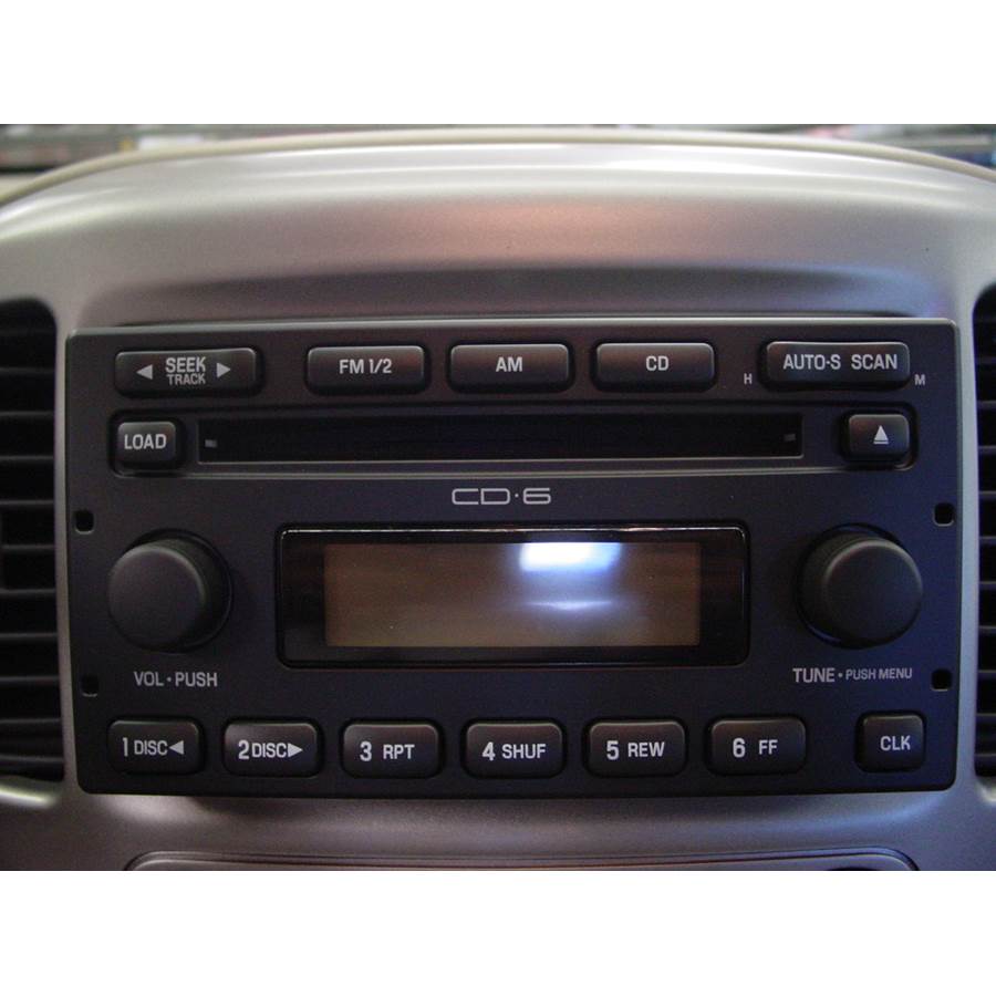 2007 Ford Escape Other factory radio option