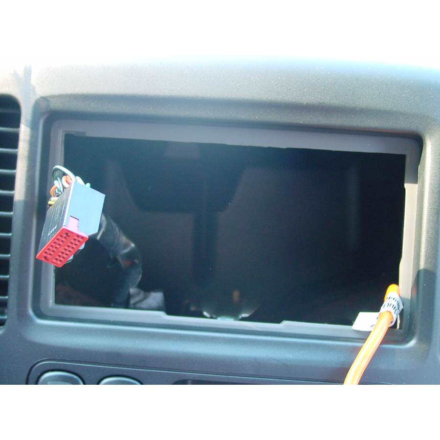 2005 Ford Escape Factory radio removed