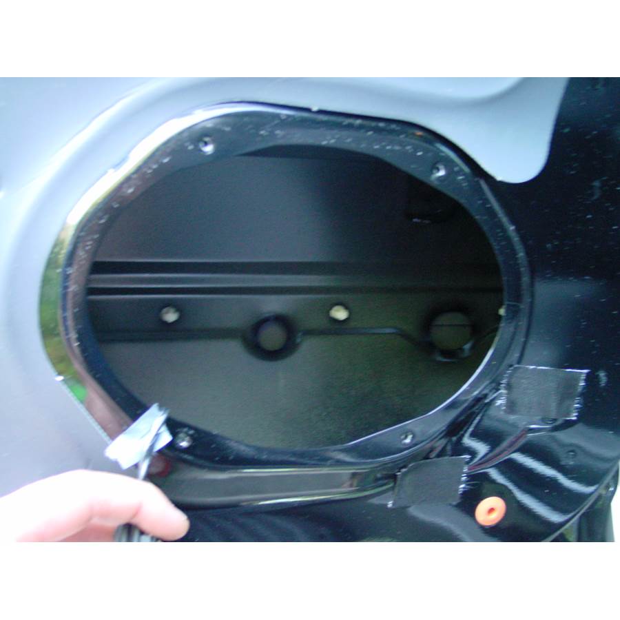 2005 Mazda Tribute Rear door speaker removed
