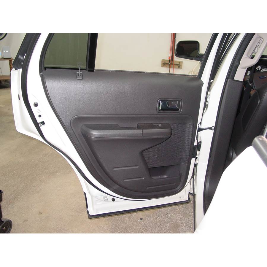 2007 Ford Edge Rear door speaker location