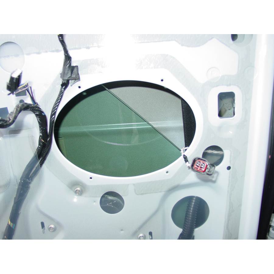 2009 Ford E Series Front speaker removed