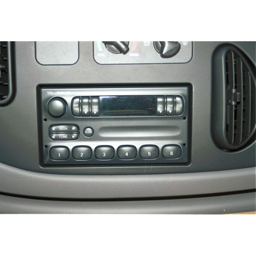 2008 Ford Econoline Factory Radio