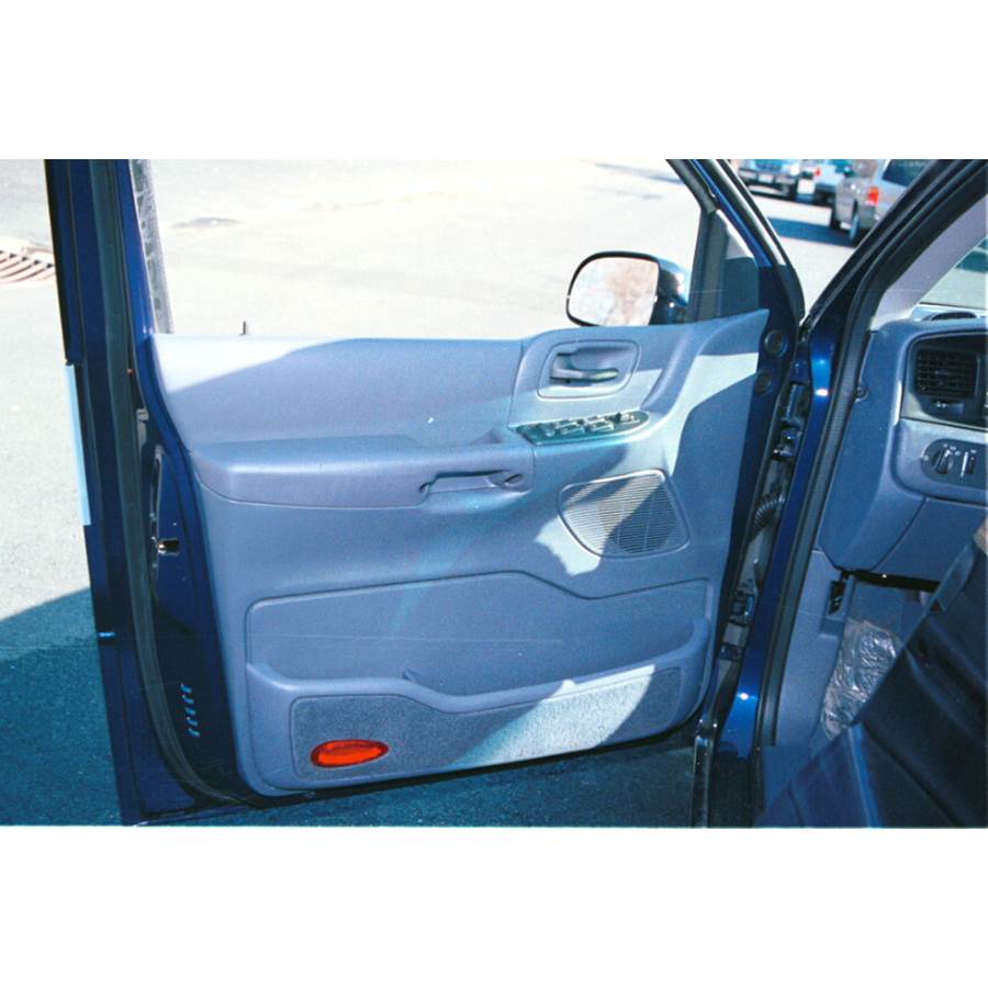 2002 Ford Windstar Front door speaker location