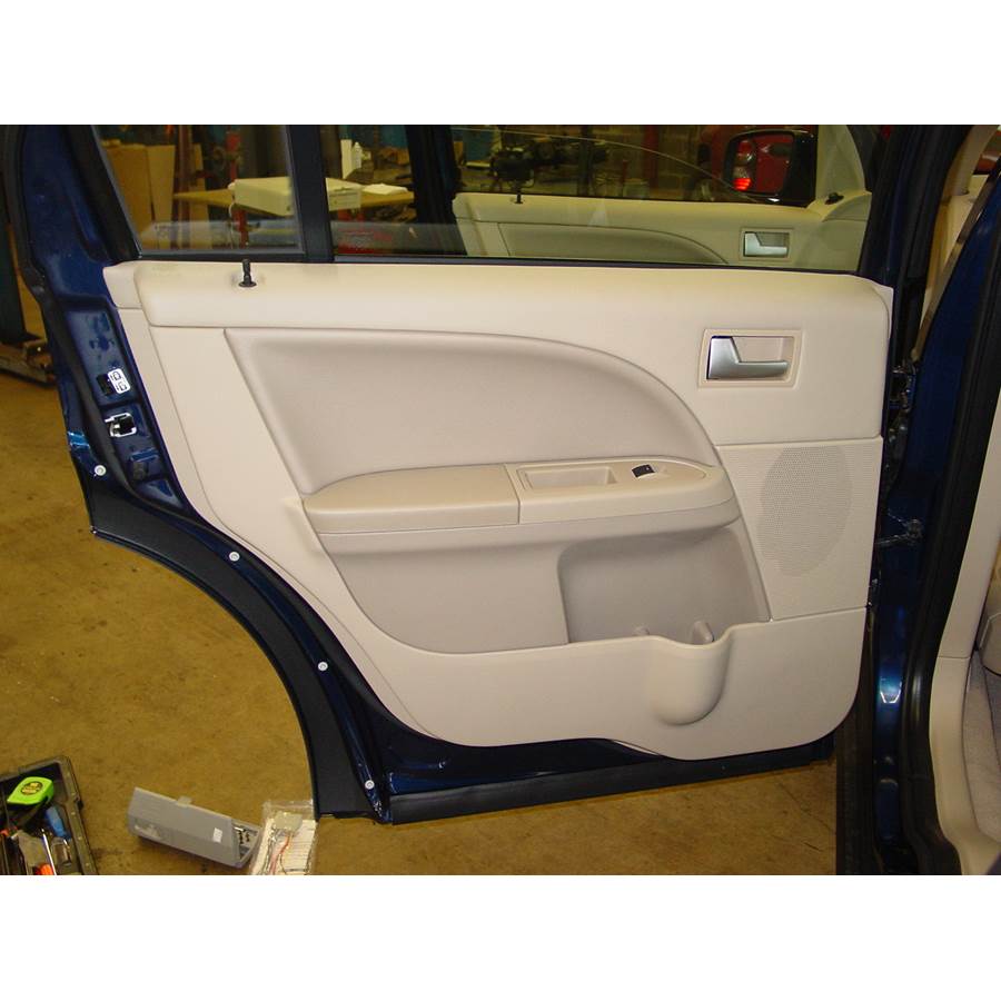 2005 Ford Freestyle Rear door speaker location