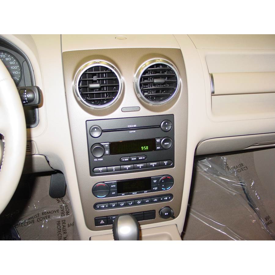 2007 Ford Freestyle Factory Radio