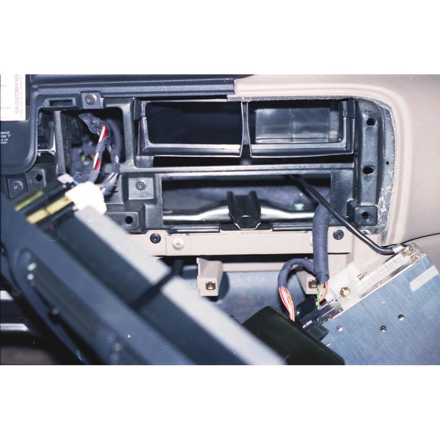 1994 Ford Aerostar Factory radio removed