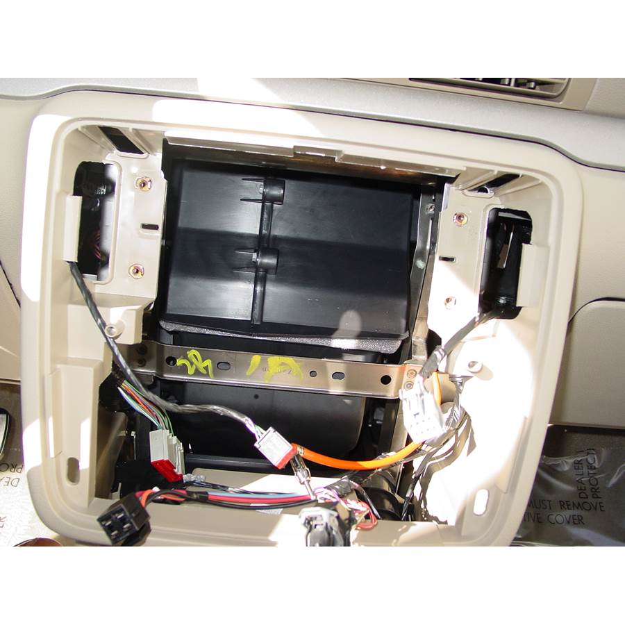 2004 Ford Freestar Factory radio removed