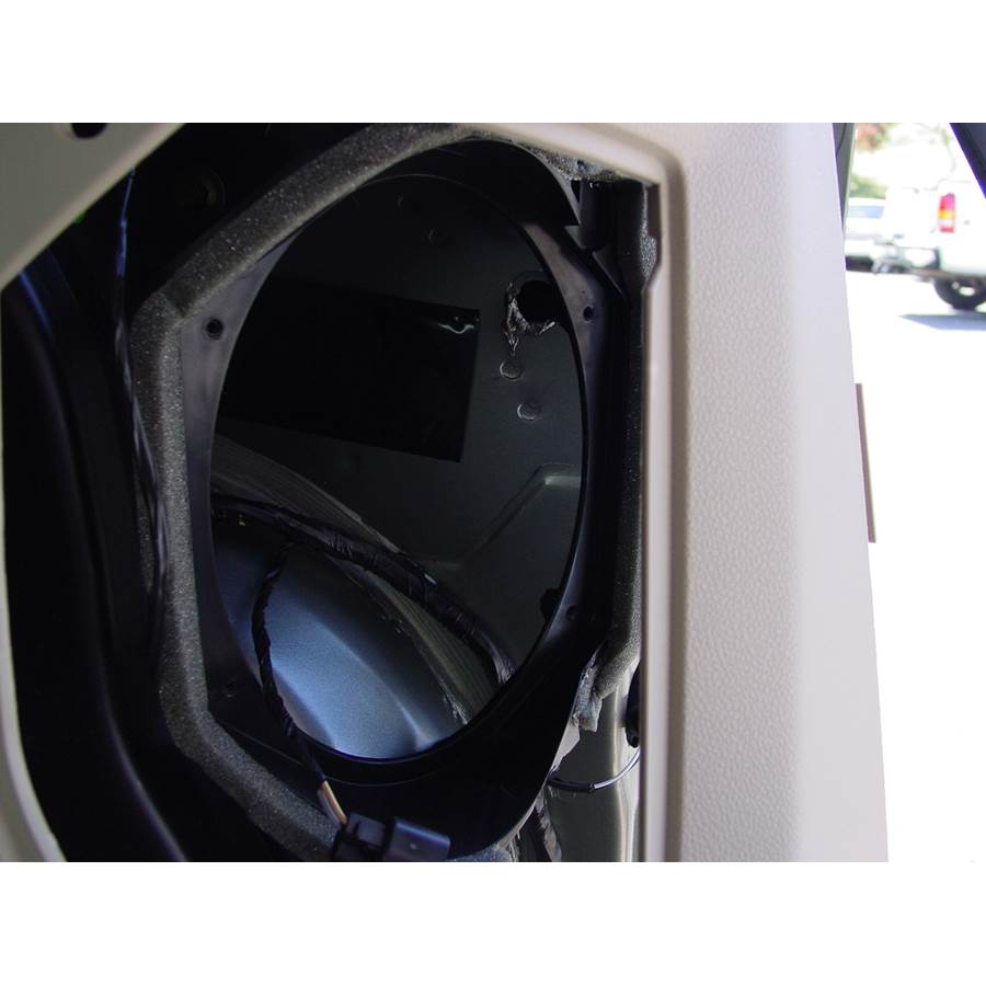 2006 Ford Freestar Rear side panel speaker removed