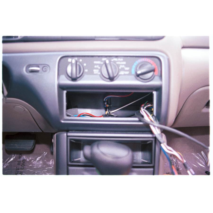 1997 Ford Contour Factory radio removed