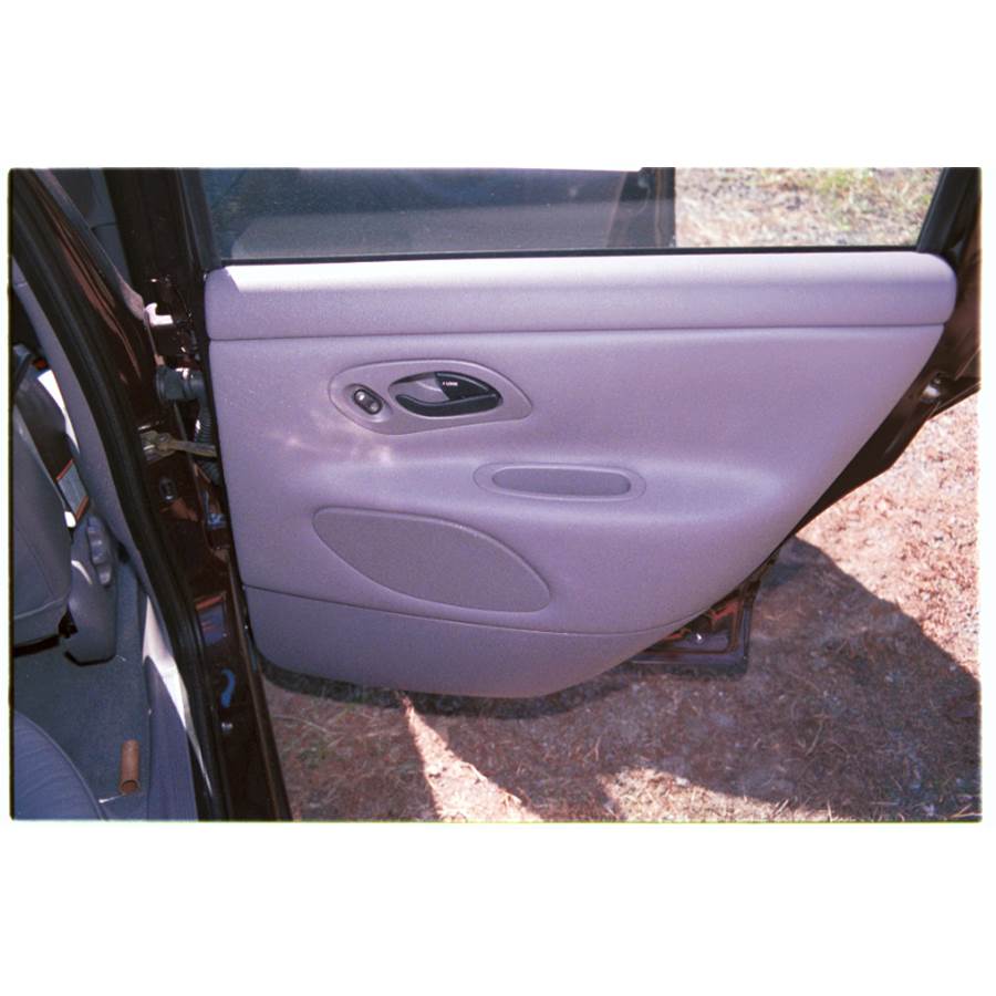1996 Ford Contour Rear door speaker location