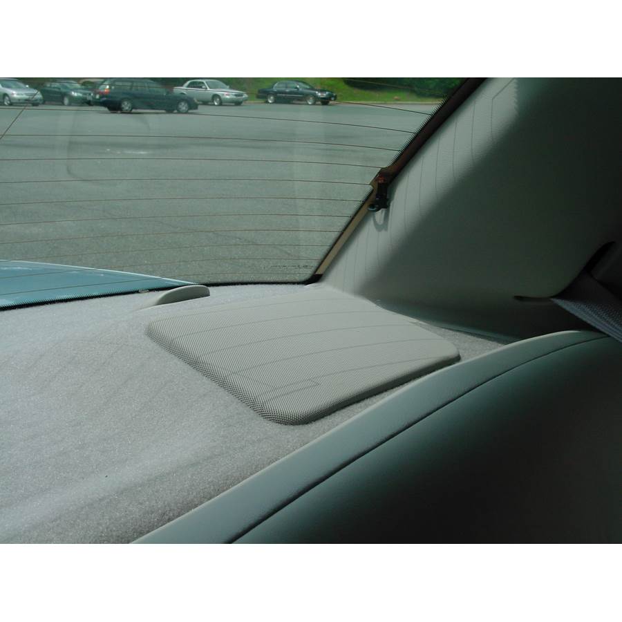 2001 Ford Crown Victoria Rear deck speaker location