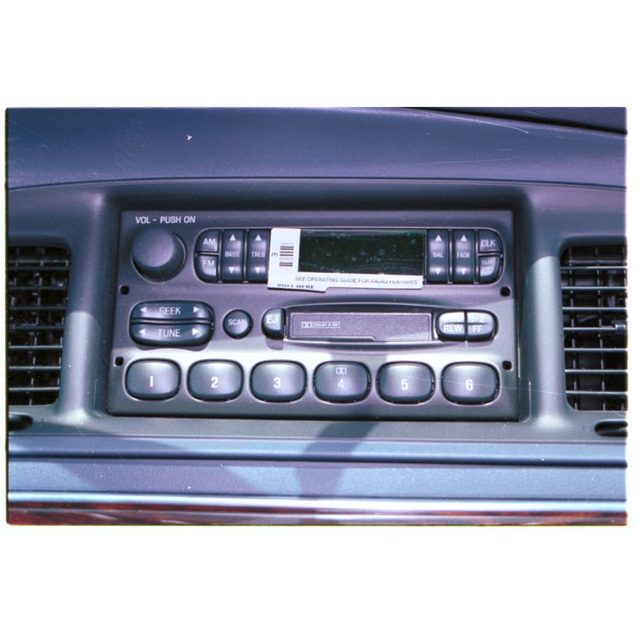 2001 Ford Crown Victoria Factory Radio