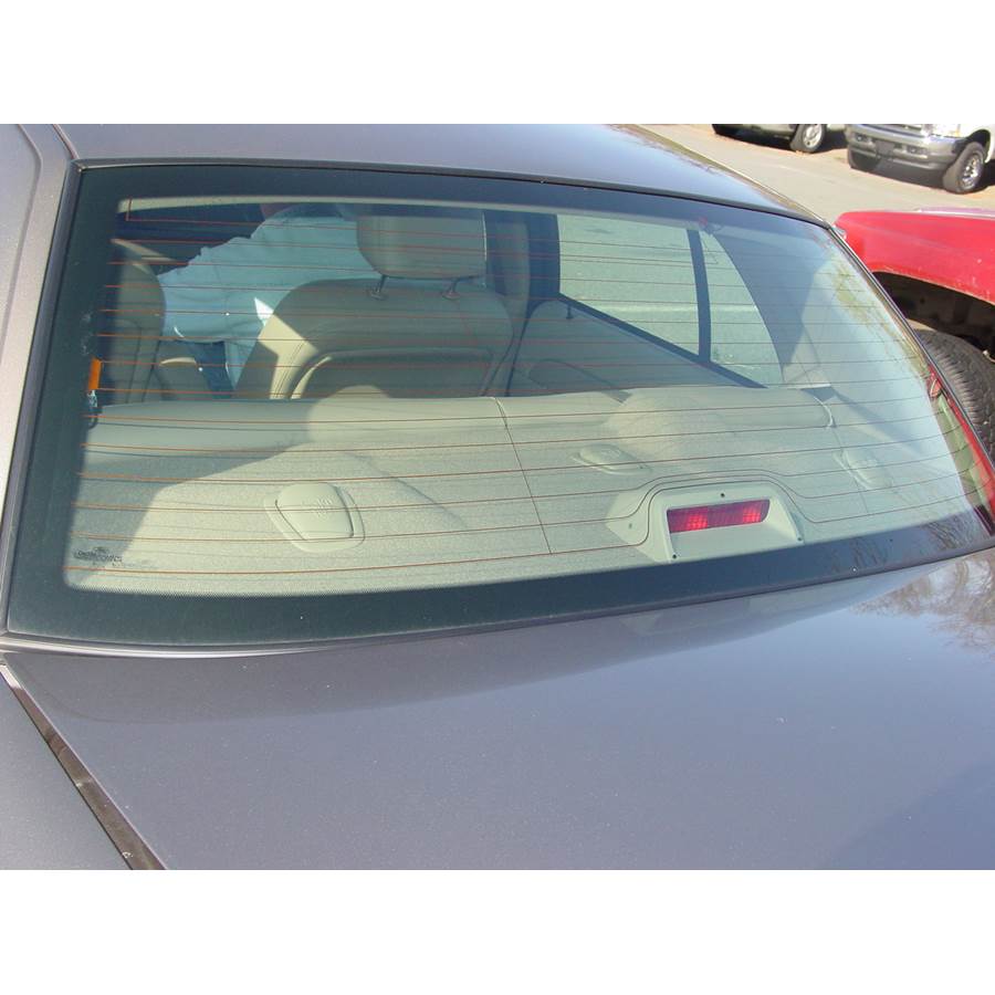 2004 Ford Crown Victoria Rear deck speaker location