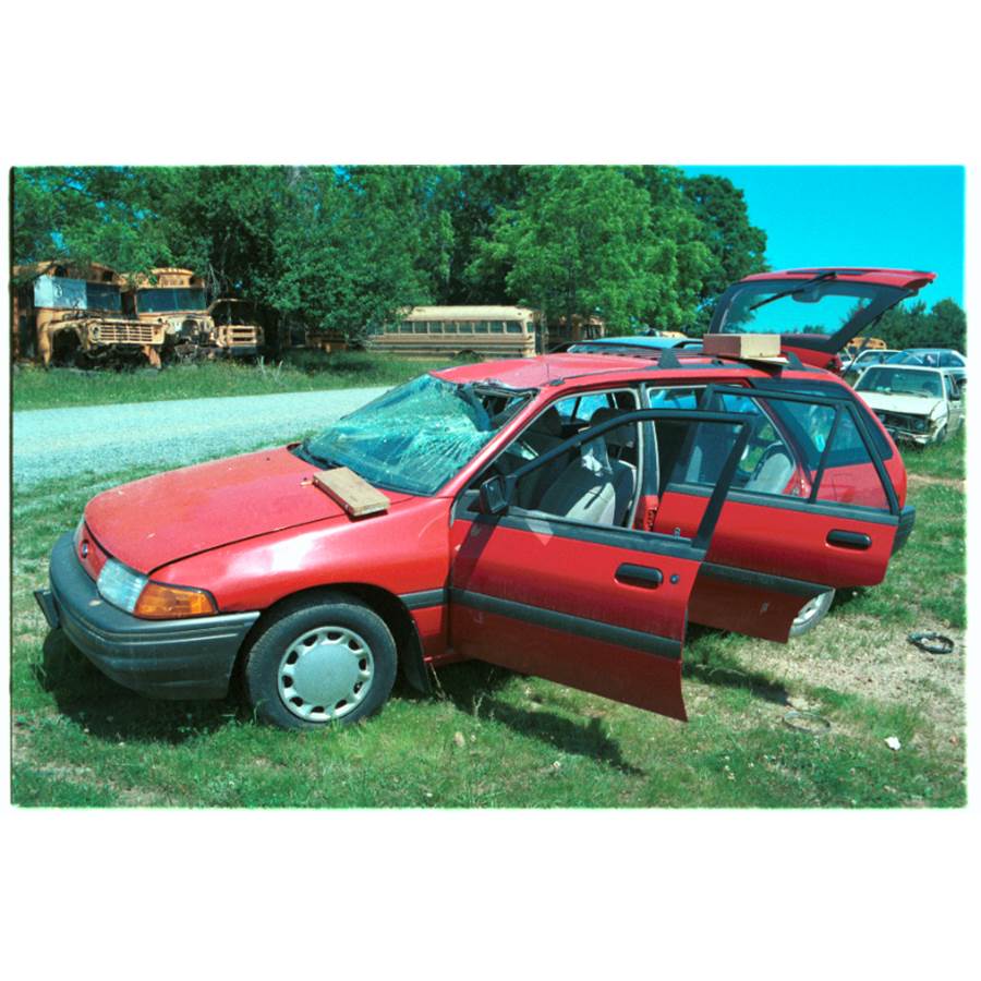 1991 Ford Escort LX Exterior