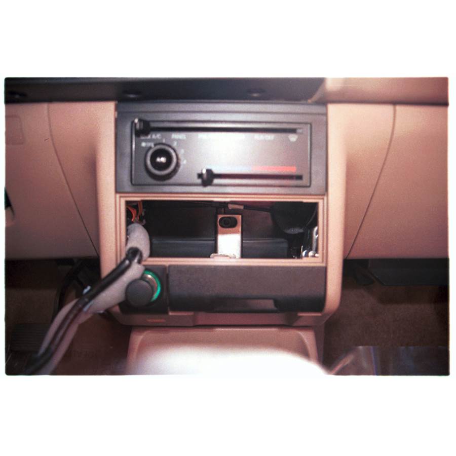 1996 Ford Escort LX Factory radio removed