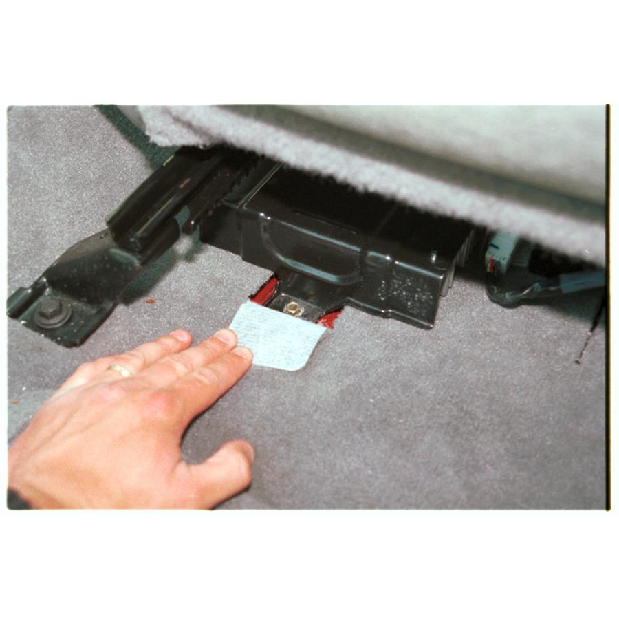 1999 Ford Escort ZX2 Factory amplifier