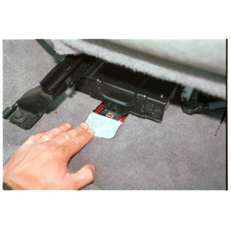 2001 Ford Escort ZX2 Factory amplifier