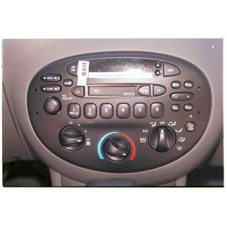 1997 Ford Escort Factory Radio