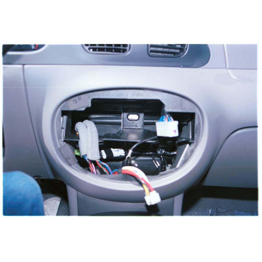 2001 Ford Escort Factory radio removed