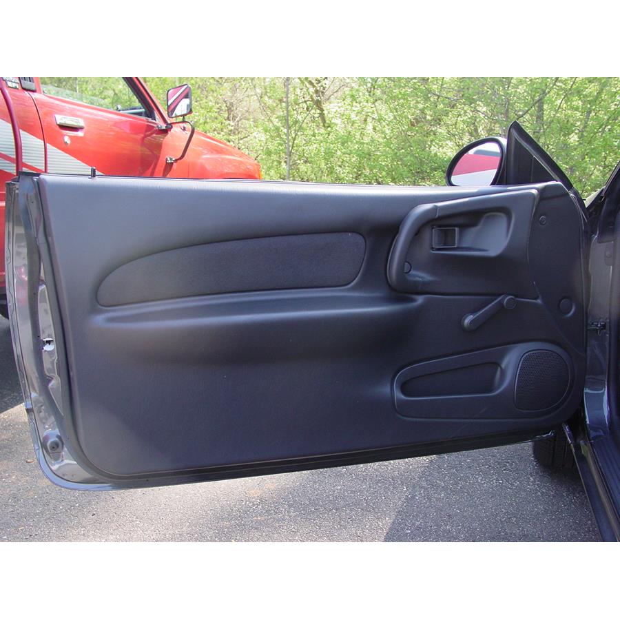 2003 Ford Escort ZX2 Front door speaker location