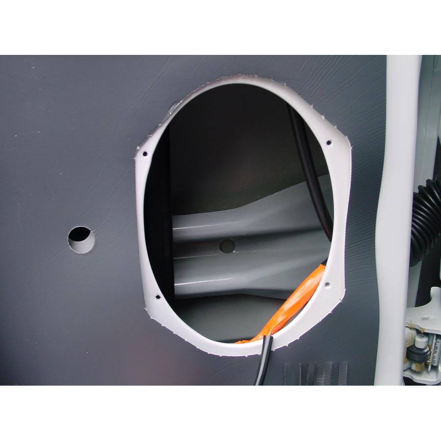 1999 Ford Ranger Front speaker removed