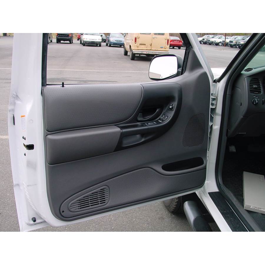 2000 Mazda B Series Front door speaker location