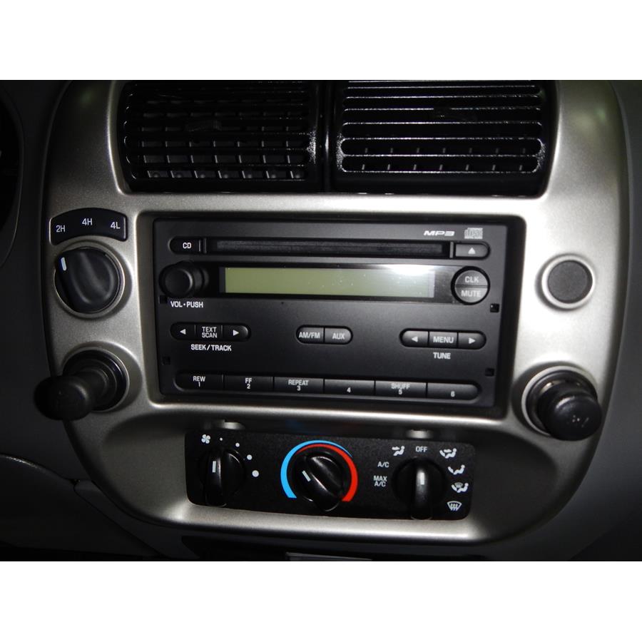 2007 Ford Ranger Other factory radio option