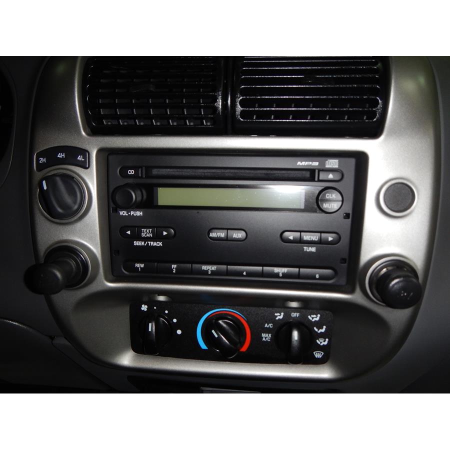 2008 Ford Ranger Other factory radio option