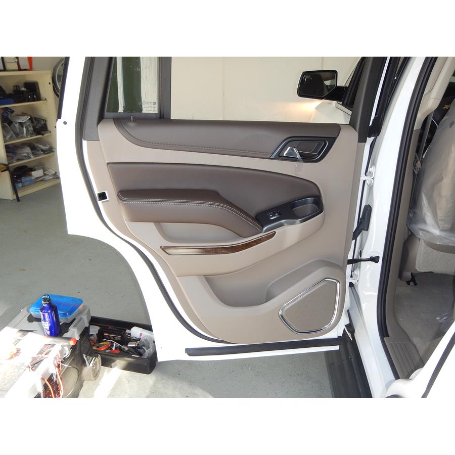 2015 Chevrolet Tahoe LS Rear door speaker location