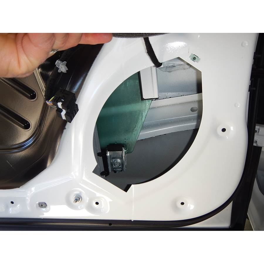 2016 Chevrolet Tahoe LS Front speaker removed