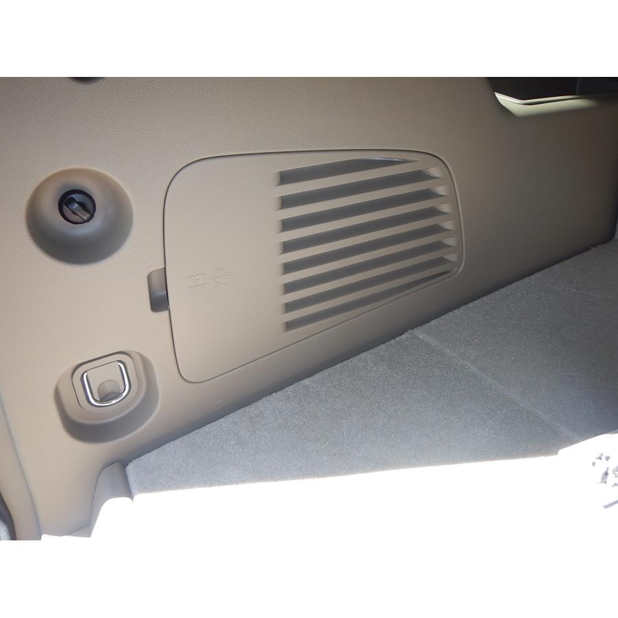 2017 GMC Yukon Denali Factory amplifier location