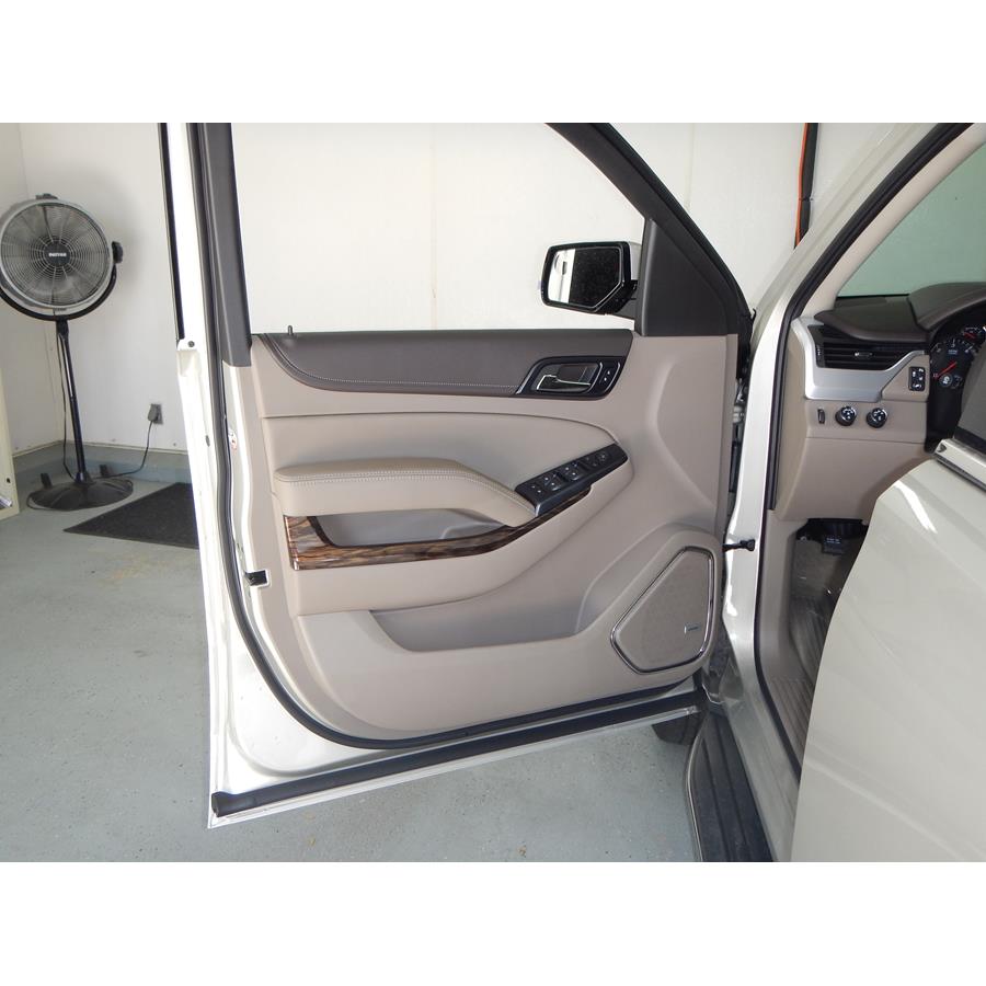 2017 GMC Yukon Front door speaker location