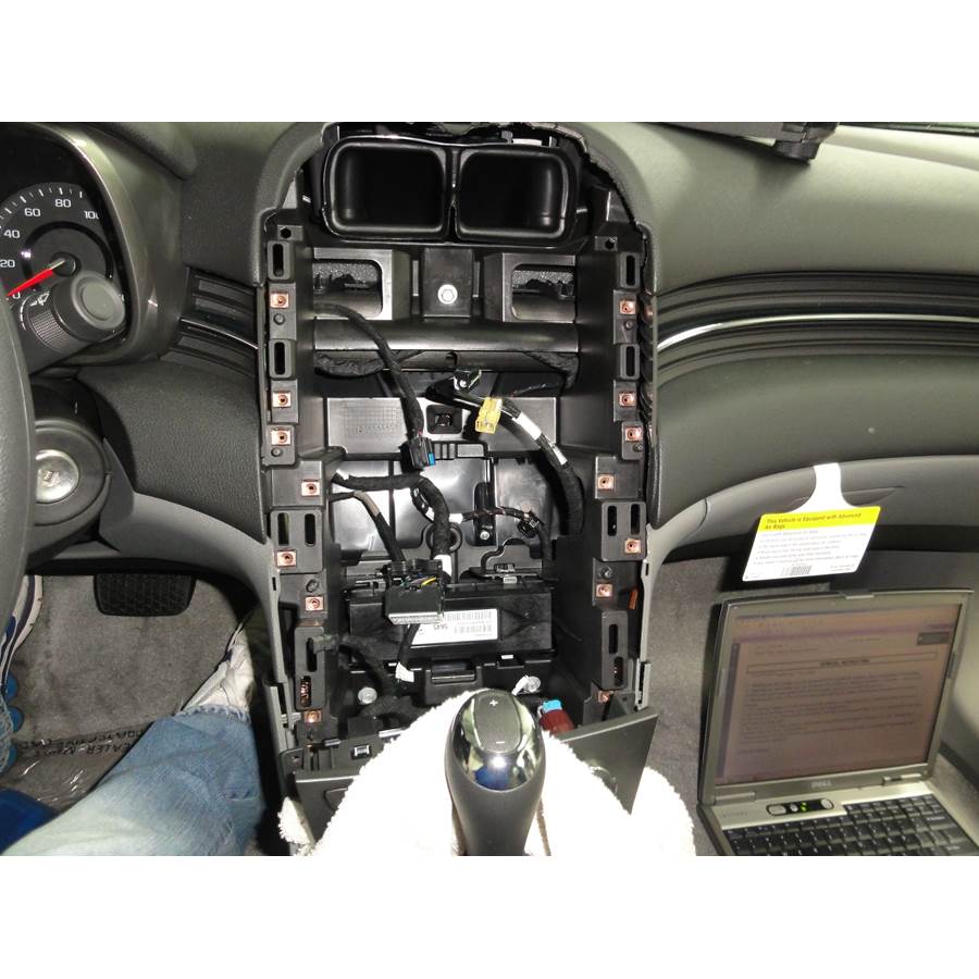 2013 Chevrolet Malibu Factory radio removed